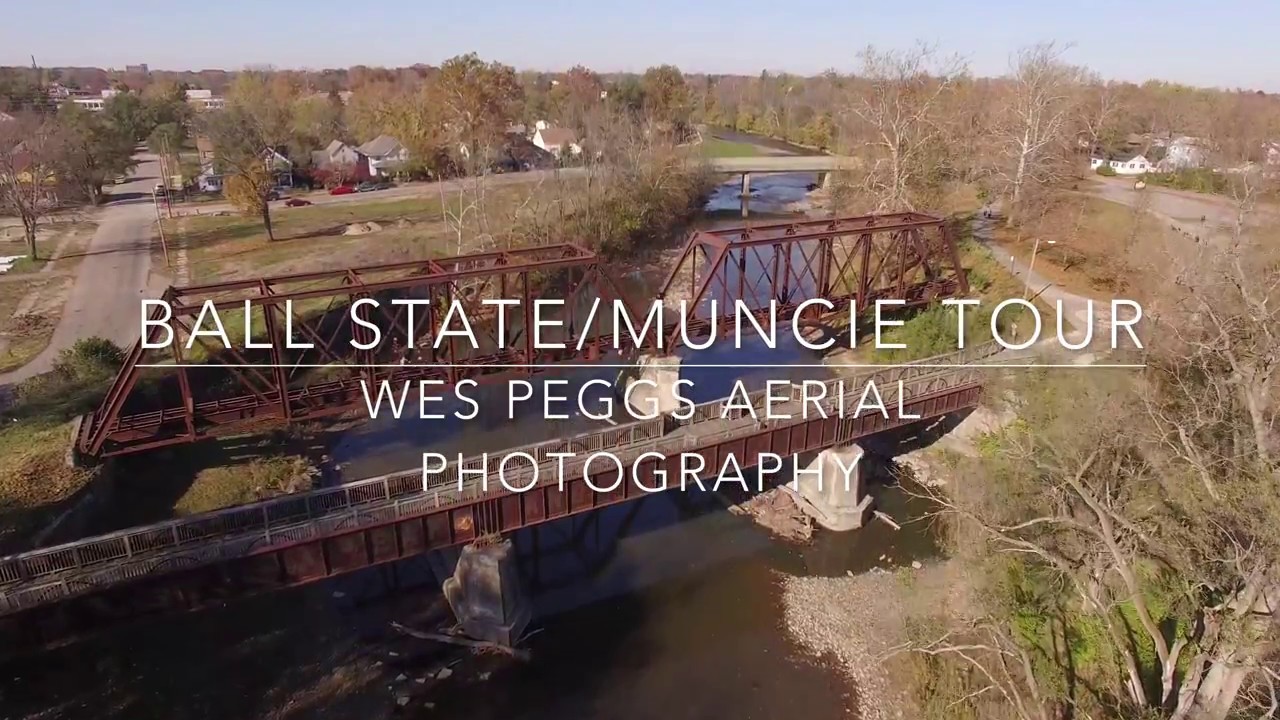 Ball State / Muncie Drone Tour
