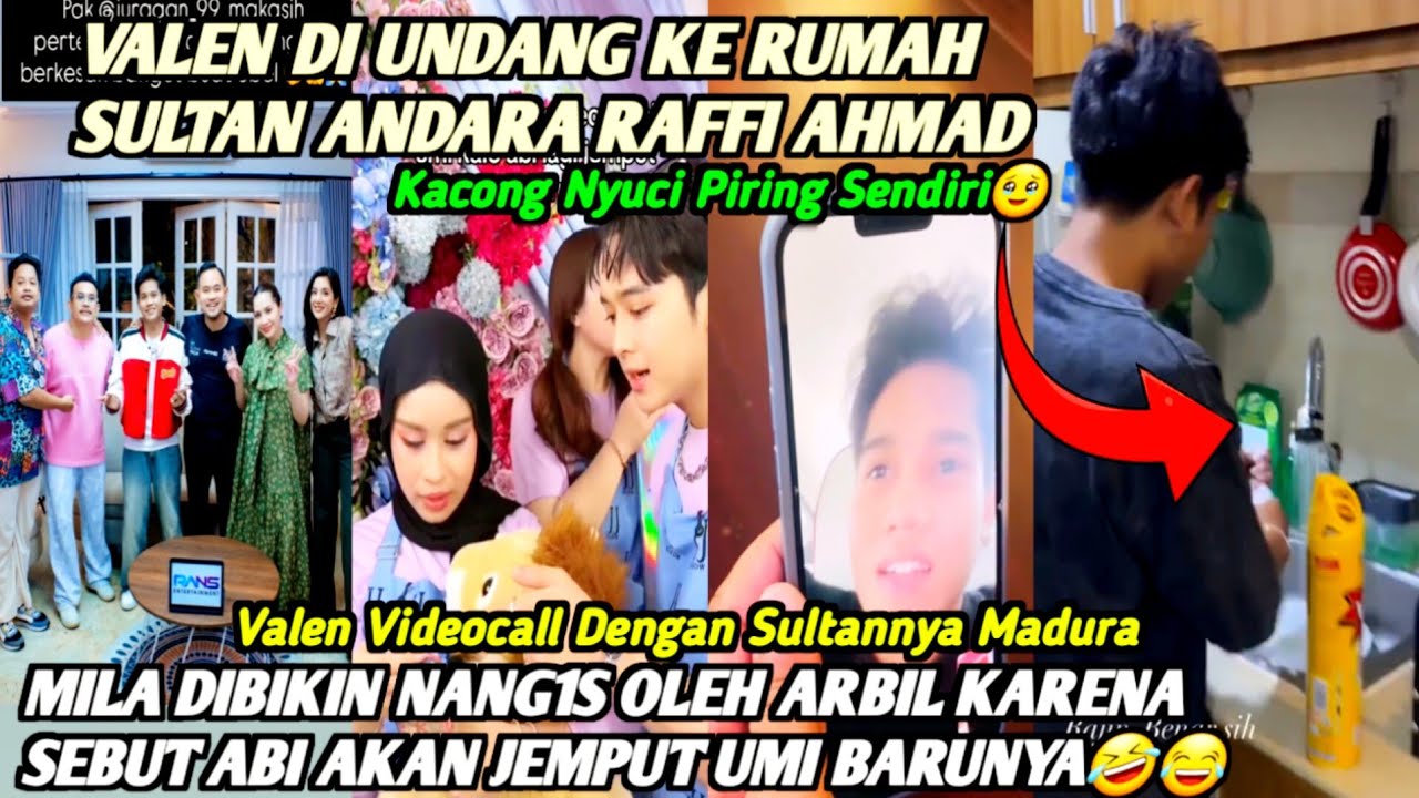 VALEN DI UNDANG KE RUMAH RAFFI AHMAD BERSAMA JURAGAN 99 LHO‼️WAH VALEN AKAN BUKA BERSAMA DI MADURA⁉️
