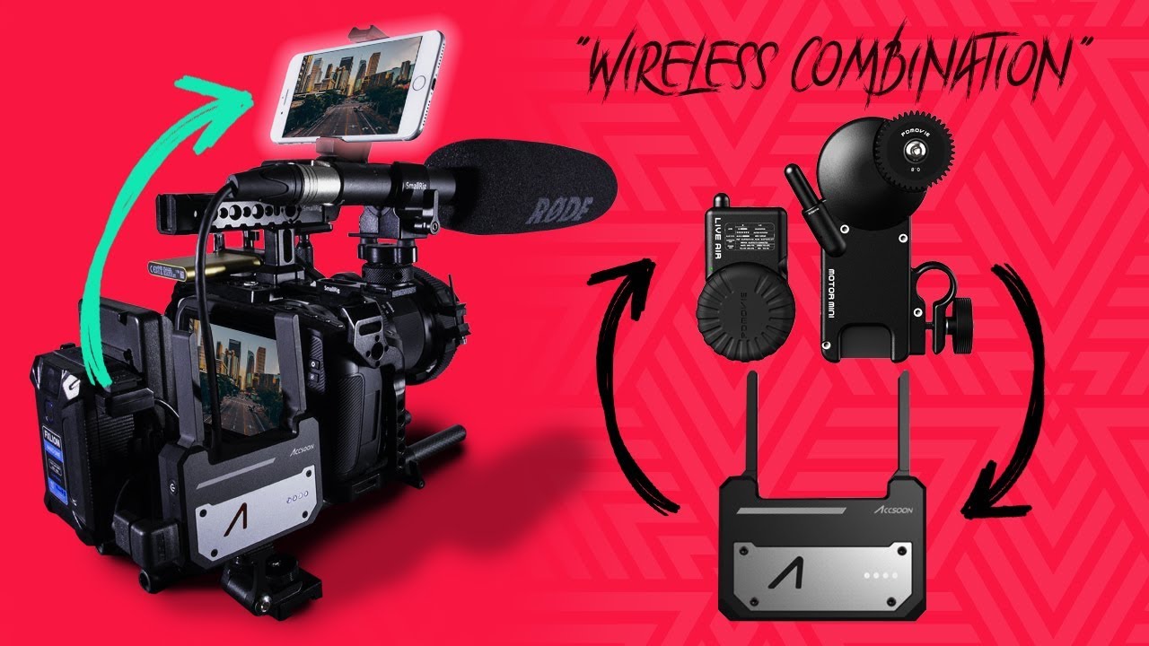 BMPCC4k Wireless Killer Combo | CineEye + PDMovie Live Air + iPhone