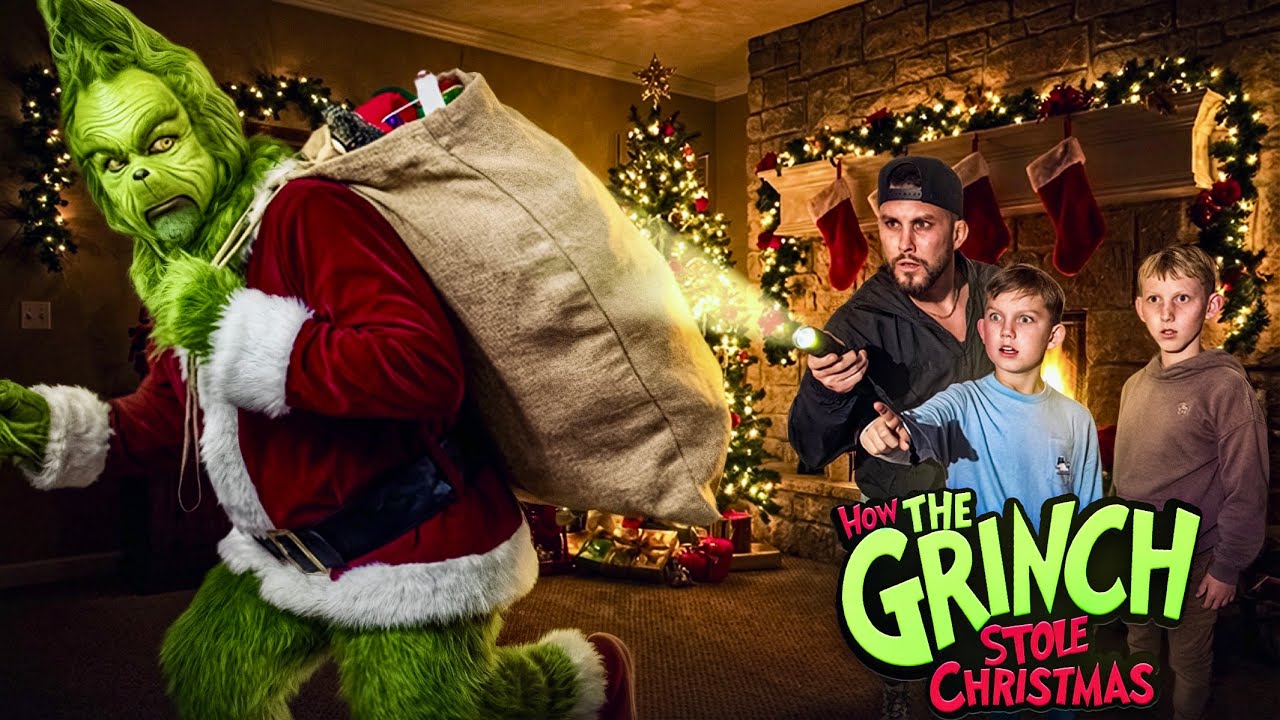 How The Grinch Stole The Hall Family's Christmas!