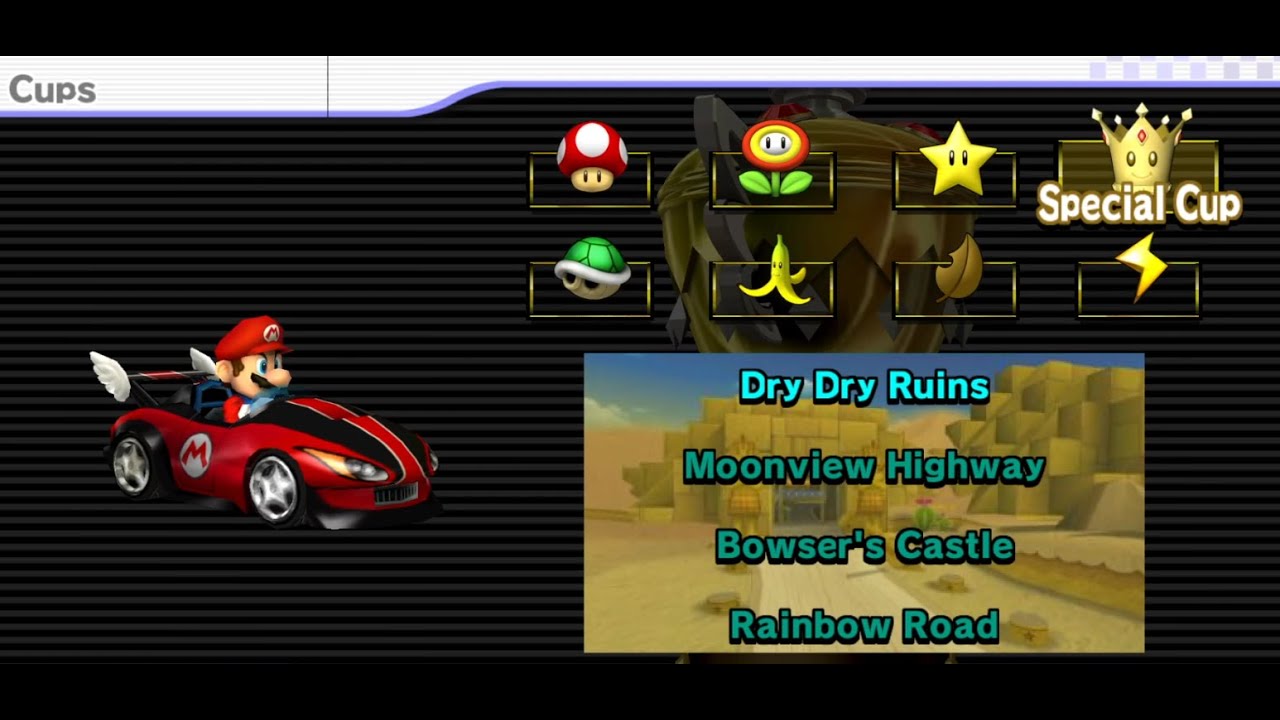 Mario Kart Wii - Special Cup 150cc (Mario)