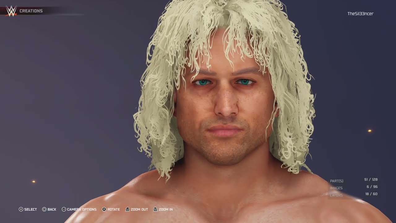 Dolph Ziggler CAW Formula WWE 2K25