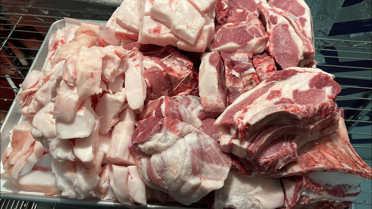 Ossobaw/Mangalitsa pig breakdown