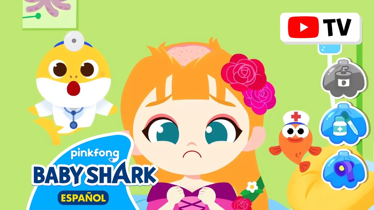 Las Princesas Vienen al Hospital | Tiburón Bebé Juego de Hospital | Baby Shark en español