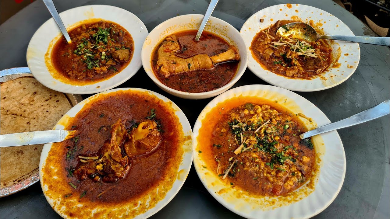 Delhi's Best Magaz Masala, Paya Soup, keema Kaleji, Meat Curry, Mutton Peti. Everything Under Rs 150