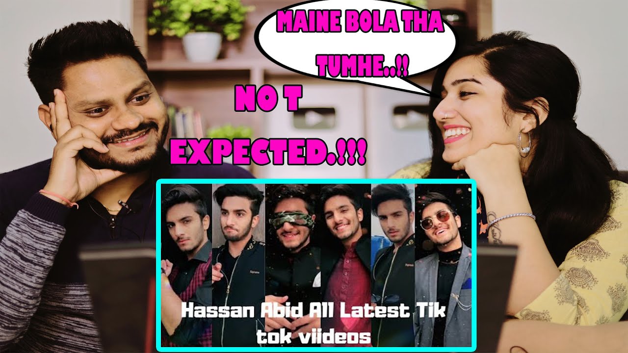 Indian Reaction On Hassan Abid all latest & recent tik tok videos | Transformation King