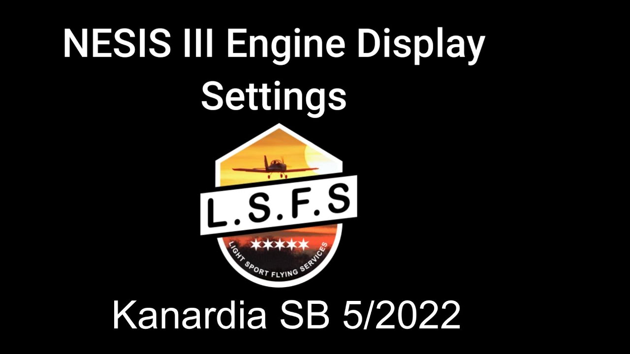 NESIS Engine Settings