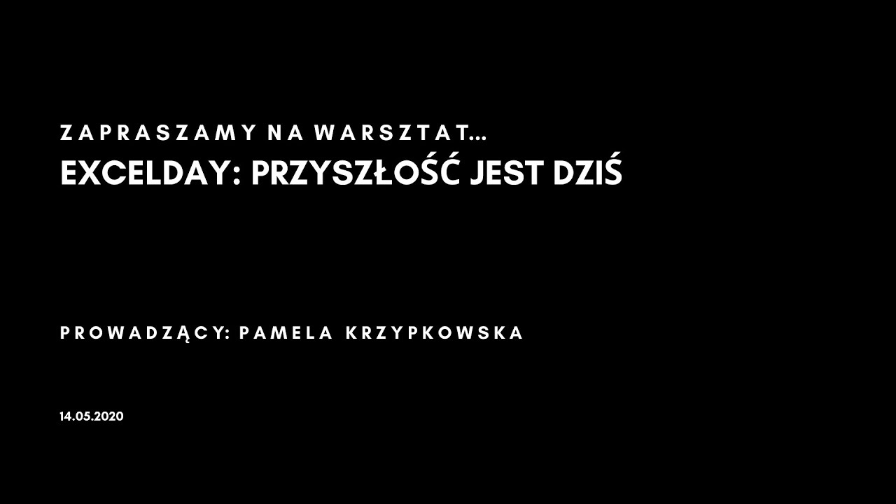 EXCELDAY: Artificial Intelligence - Przyszłość jest Dziś