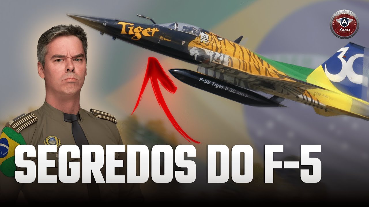 ELES RECONSTRUÍRAM um F-5 - Conheça a MANUTENÇÃO da FAB