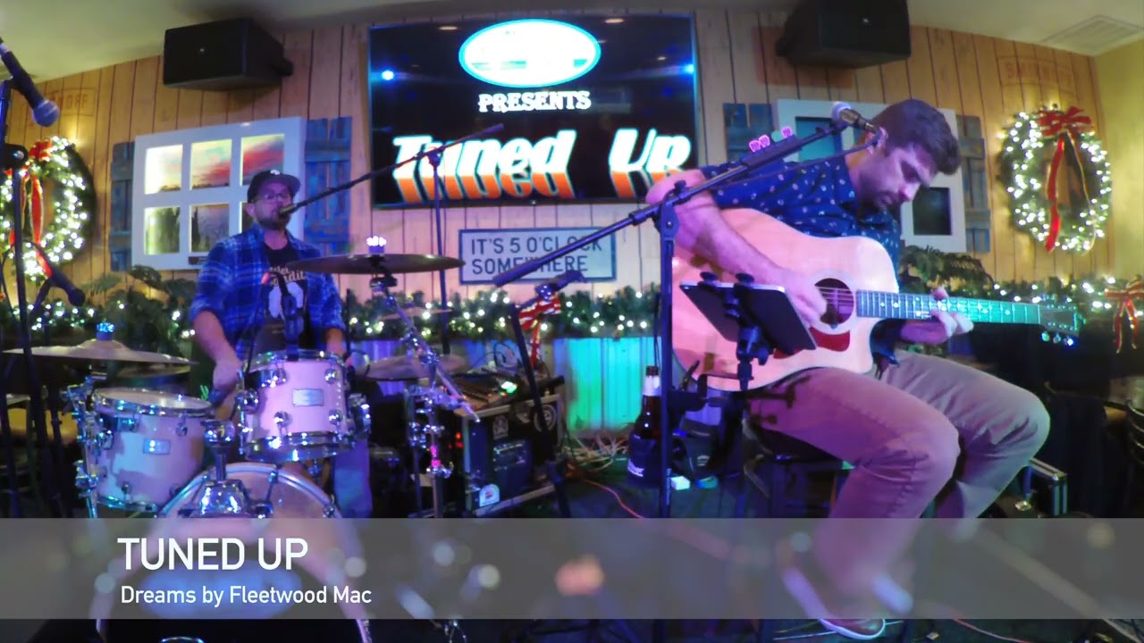 Tuned Up covering Dreams by Fleetwood Mac.  Recorded 12/6/25 at Paradise Pub in Long Neck, De.