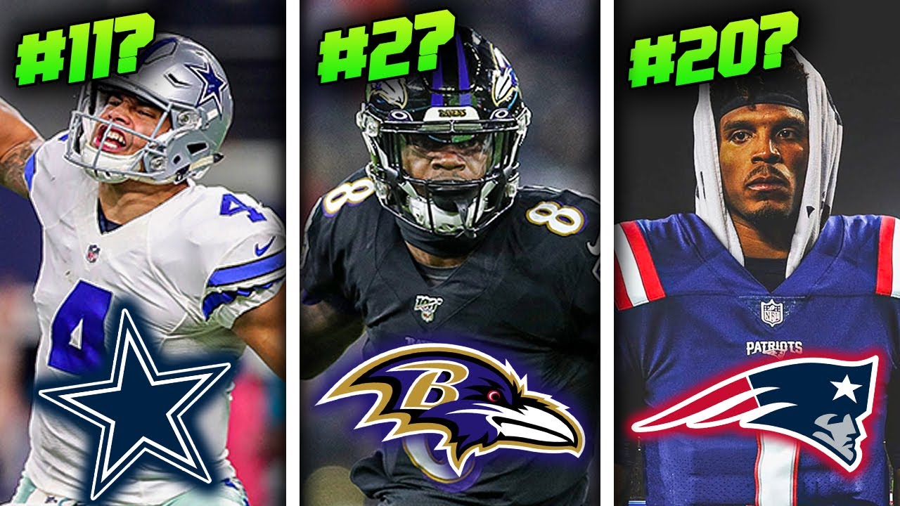 Ranking all 32 NFL Starting Quarterbacks of 2020 from WORST to FIRST