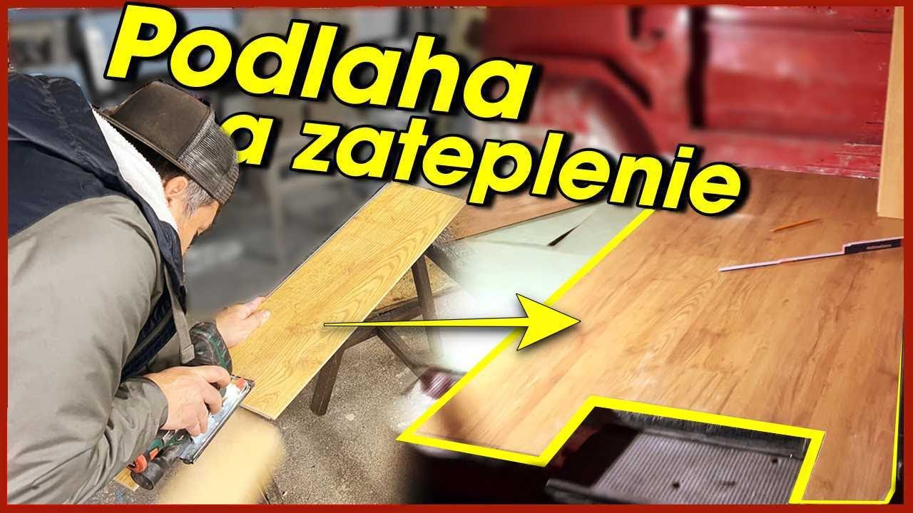 🚗 Začíname !!! Podlaha a Zateplenie / Opel Vivaro / Camper Van /
