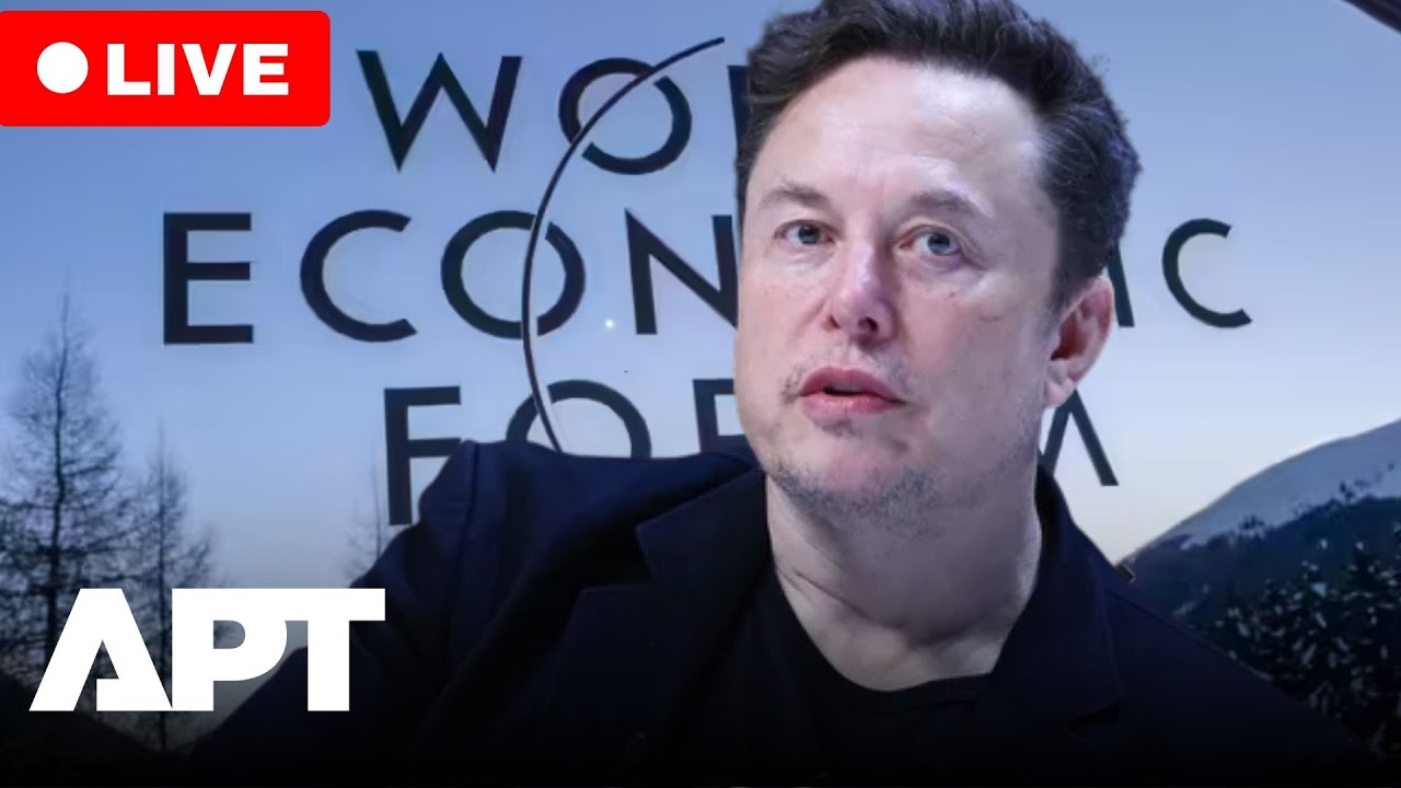LIVE | Elon Musk Speaks at WEF Davos 2026 | APT