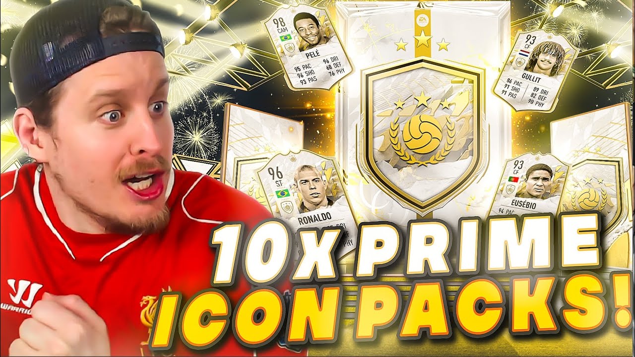I opened 10x PRIME ICON UPGRADE Packs and THIS happened! FIFA 22 Ultimate Team