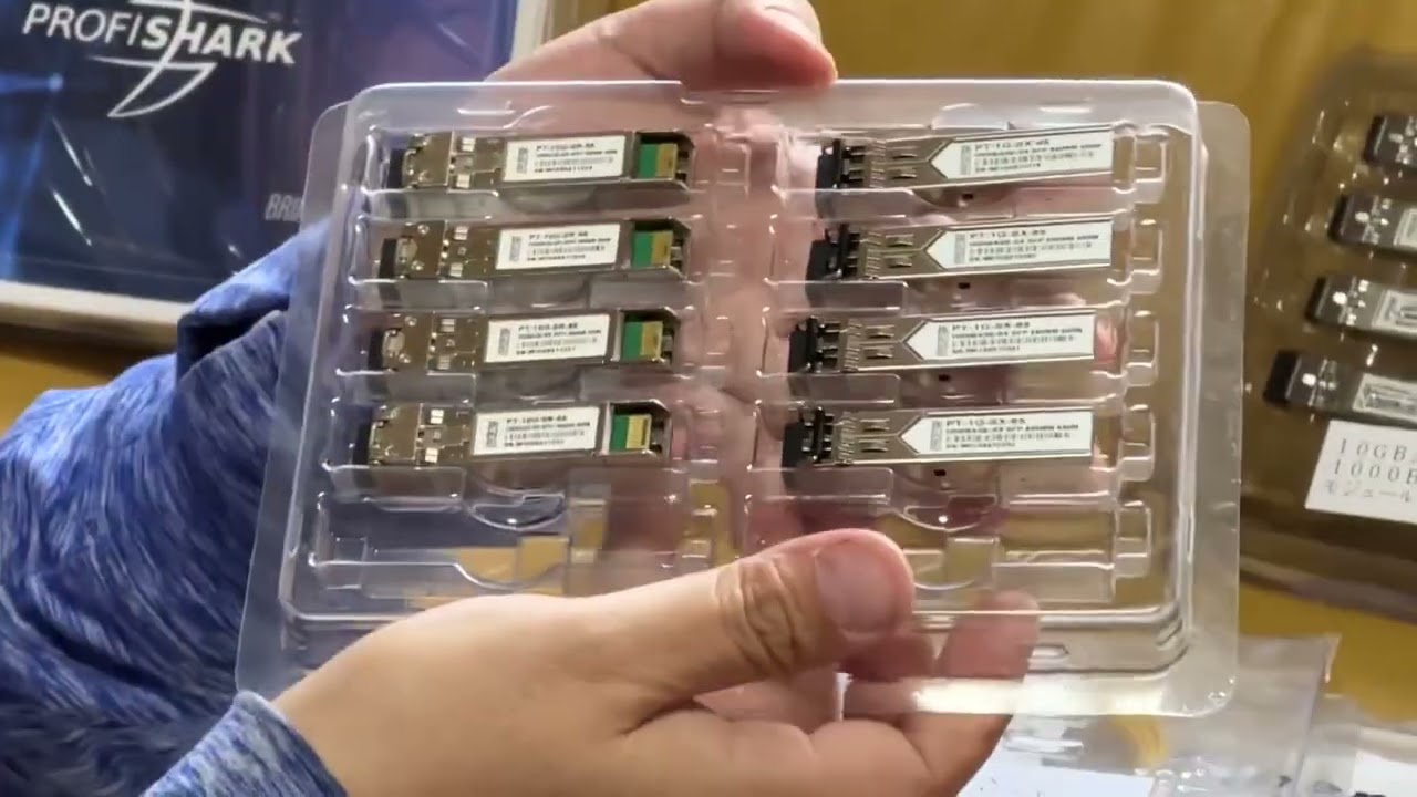 パケットキャプチャーの際のSFP SFP+モジュールと銅線光ファイバーケーブルの選択