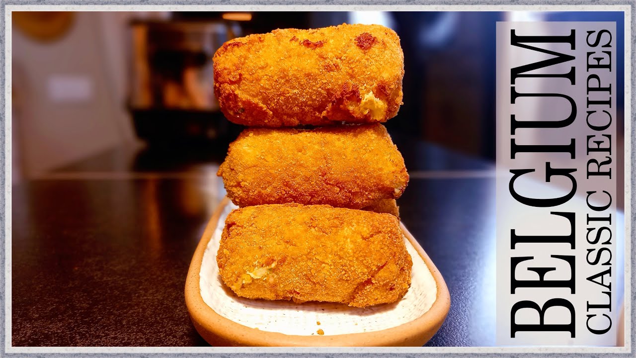 Garnaalkroket Recipe / Classic Belgian Prawn Croquette Recipe