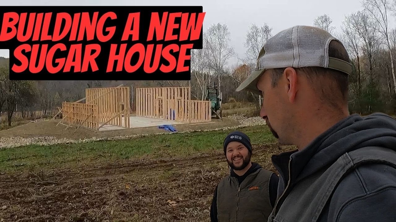 New sugar house build and tubing set up