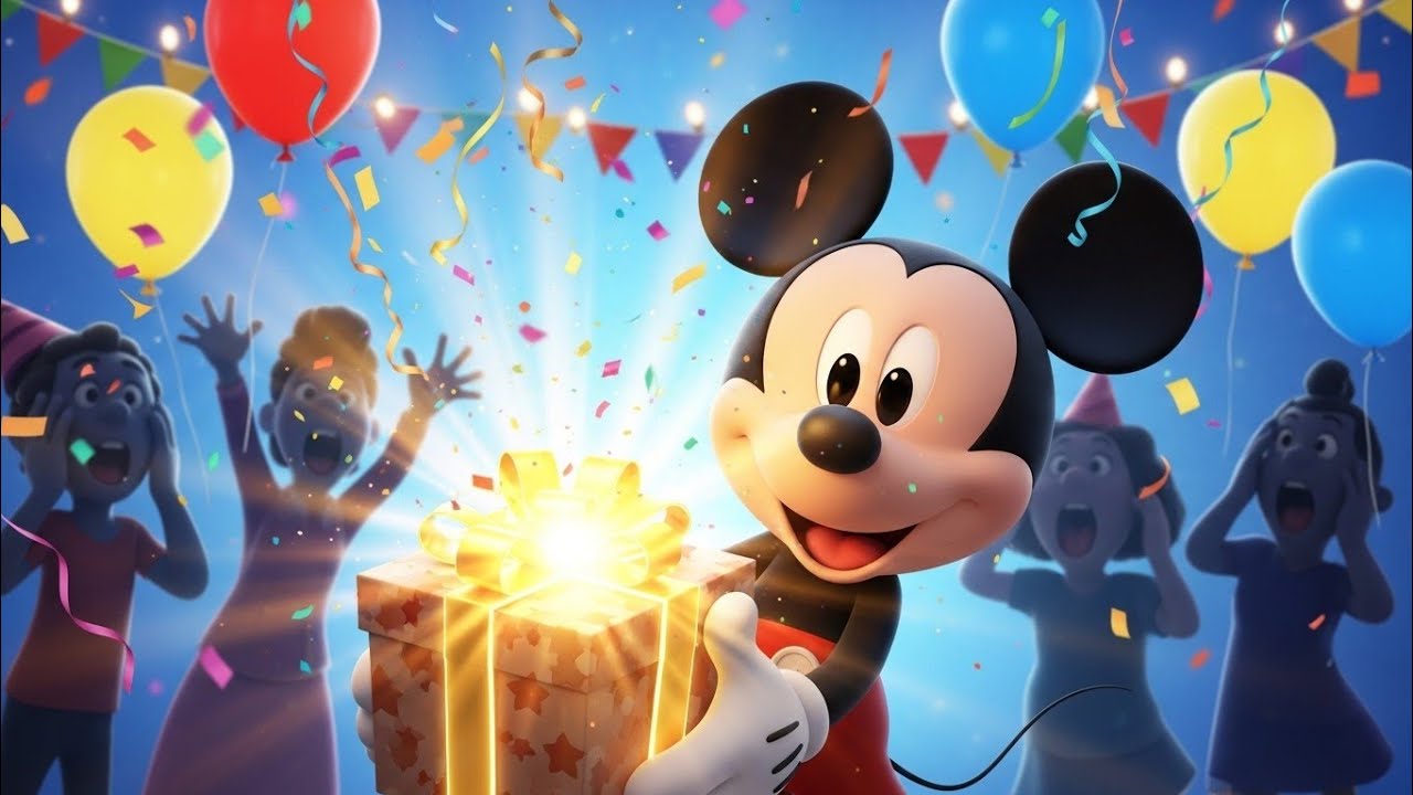 🎁 Mickey Mouse’s BIGGEST Happy Surprise for Friends! 🥳✨