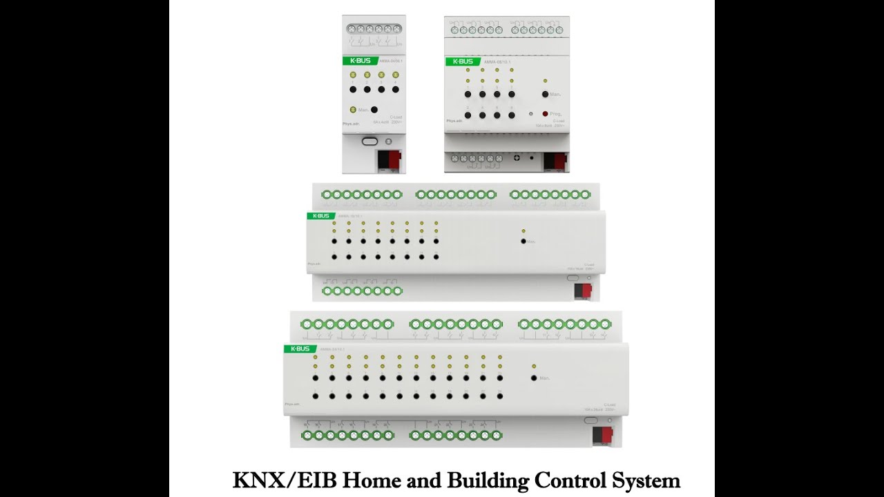 K-BUS 8 Fold Multi function Actuator - Switch/Shutter/Fan Coil Actuator