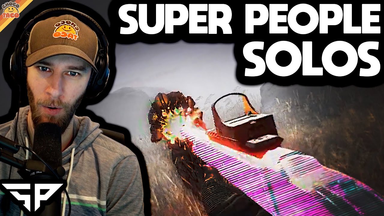 chocoTaco Solos в PUBG. Участник: SUPER PEOPLE.