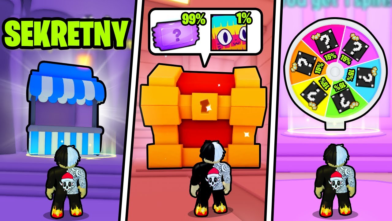 WSZYSTKIE SEKRETNE POKOJE w PET SIMULATOR 99!