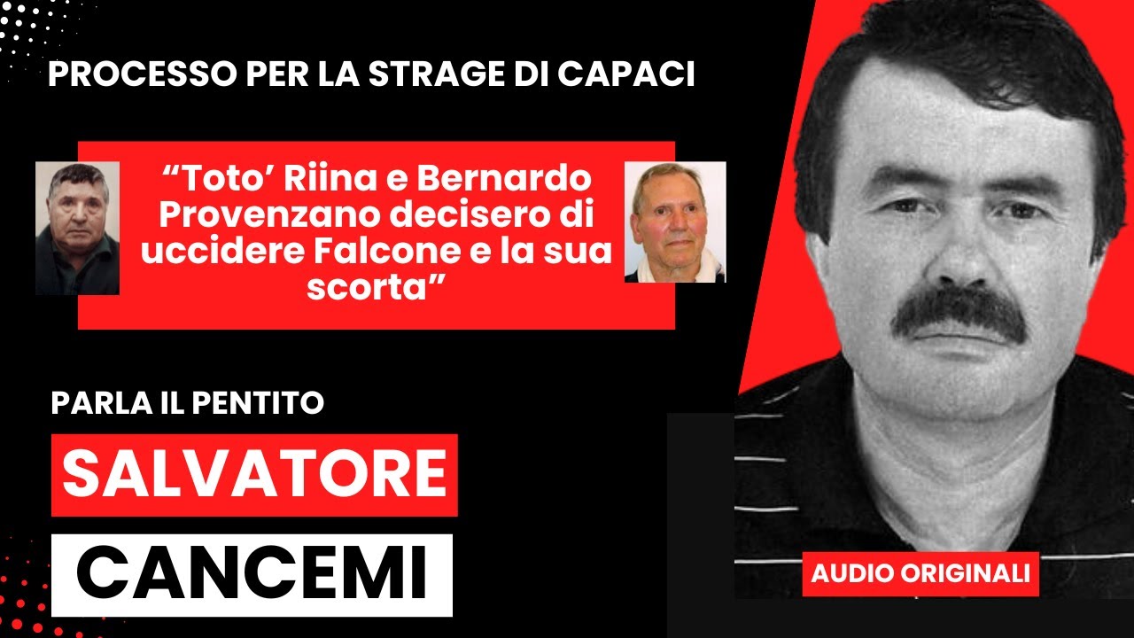 DENTRO COSANOSTRA: IL PENTITO SALVATORE CANCEMI SVELA LA CUPOLA DELLA MAFIA