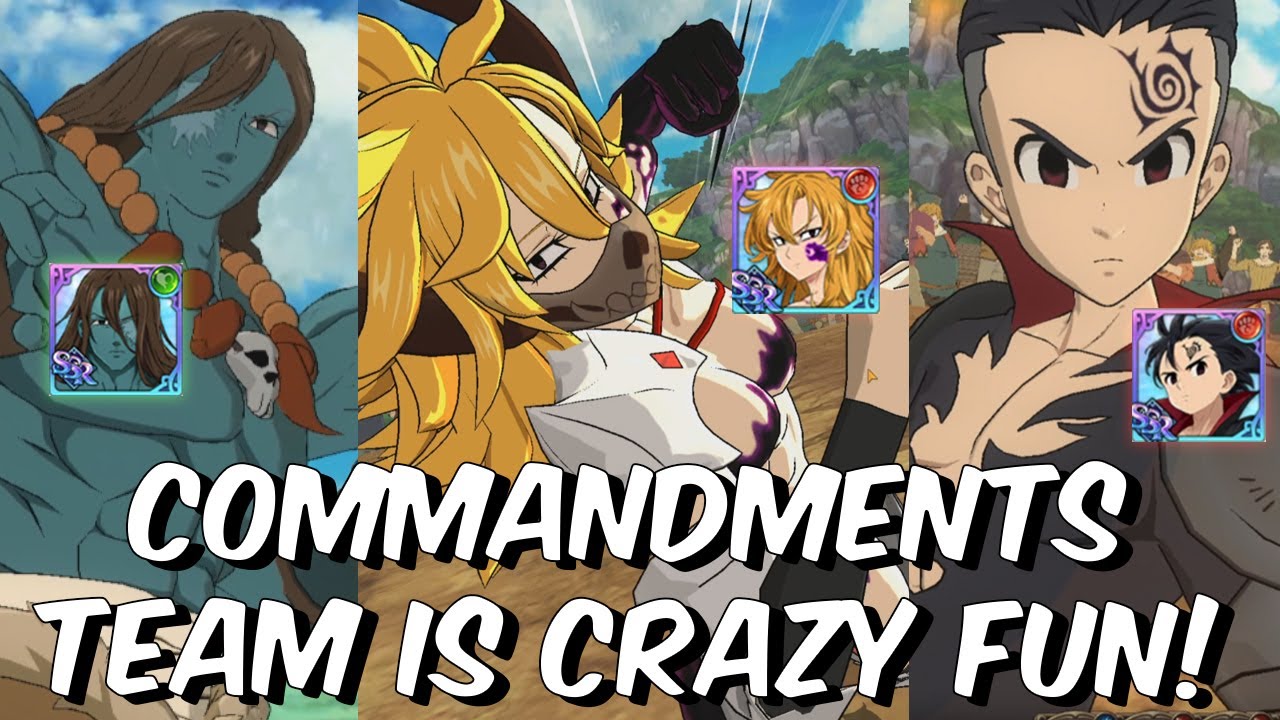 Zeldris, Drole & Derieri Commandments Team is CRAZY FUN FOR PVP! - Seven Deadly Sins: Grand Cross JP