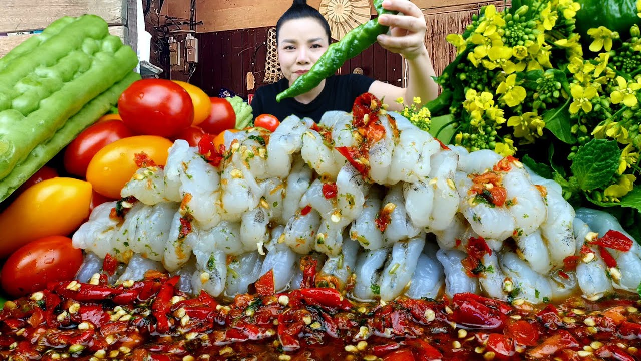 กุ้งสดเเช่น้ำปลาร้าเผ็ดๆนัวร์จี๊ดจ๊าดเเกล้มมะระพริกสกรูกรอบๆเเซ่บถึงใจ|ส้มซ่าพาเเซ่บ 7 ธันวาคม2025