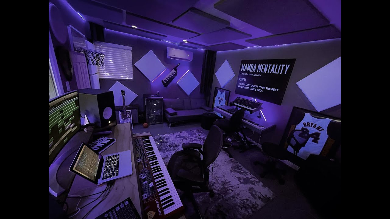 Music studio lighting ideas