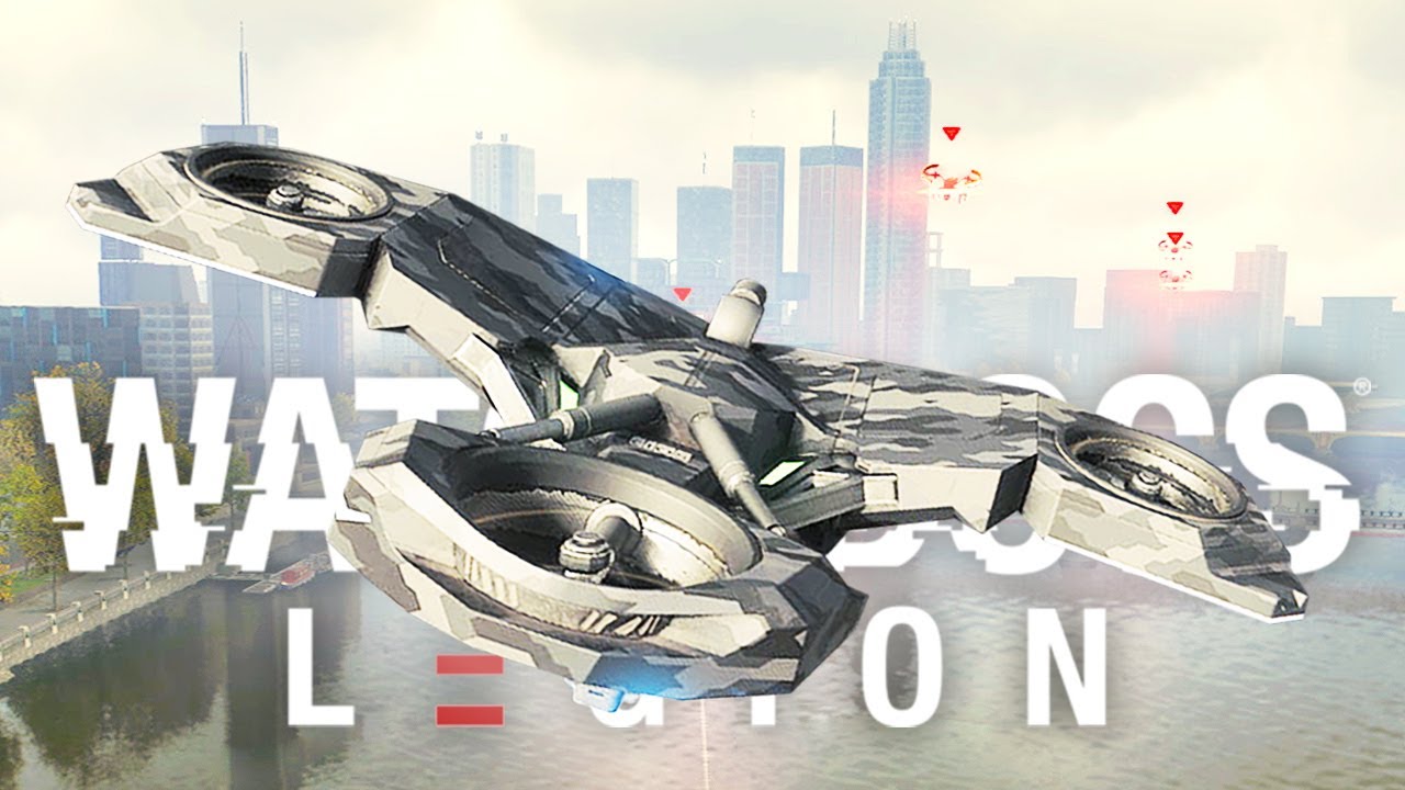 MOST POWERFUL DRONE CHAOS in Watch Dogs Legion!