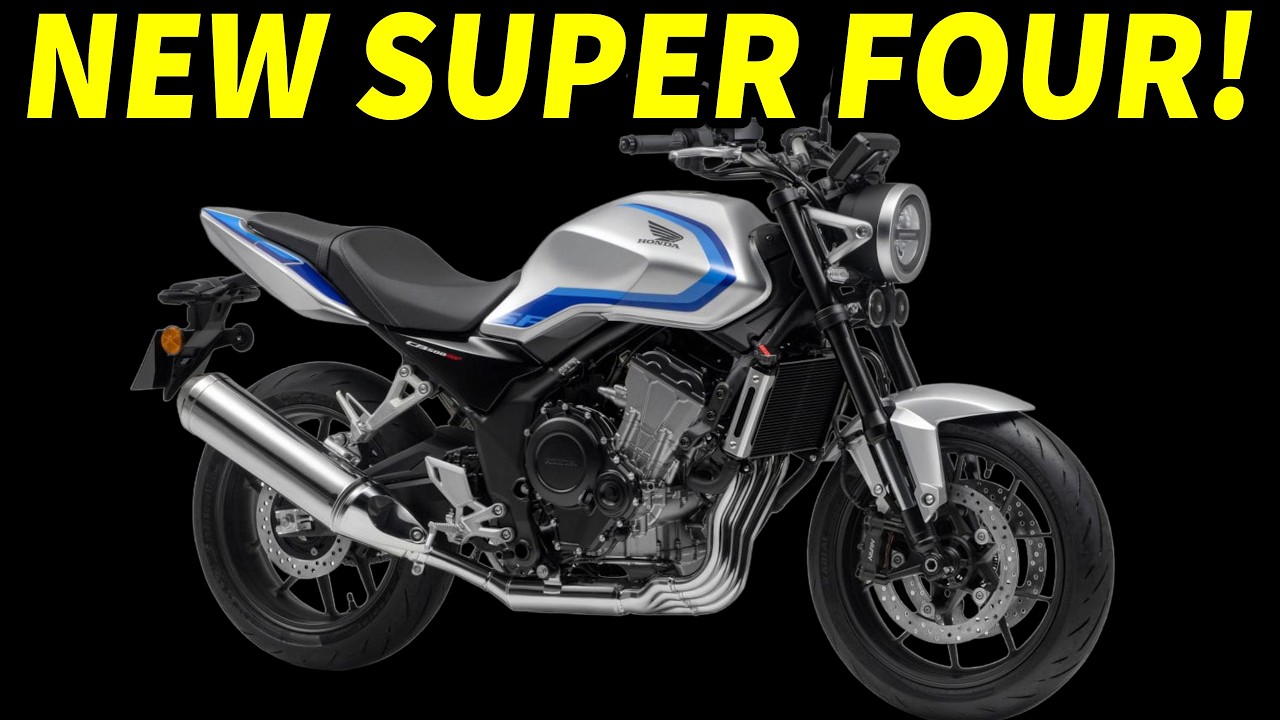 Honda CB500 Super Four 2026 года будет КРИЧАТЬ - Простите, ZX-4RR?!