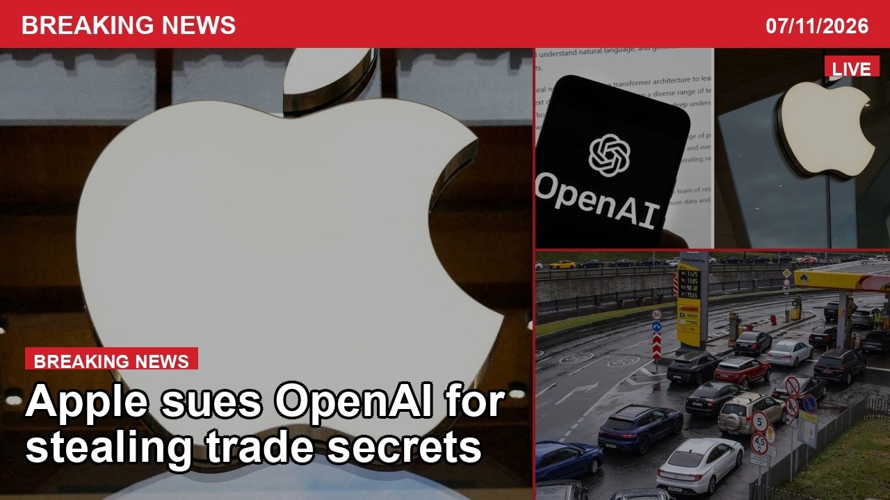 Обзор новостей: Apple подает в суд на OpenAI за кражу коммерческой тайны