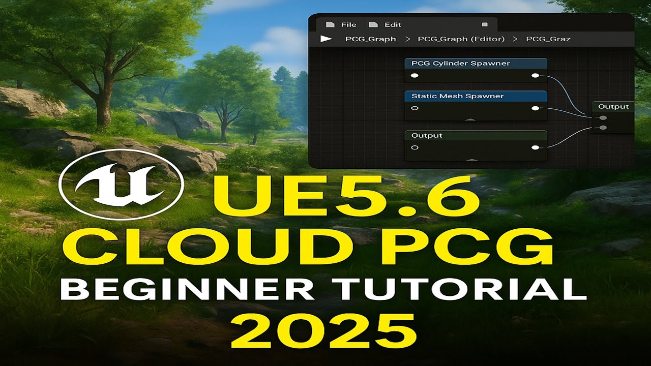 How I Made This Photoreal Forest in Unreal Engine 5.6 (Using Cloud PCG