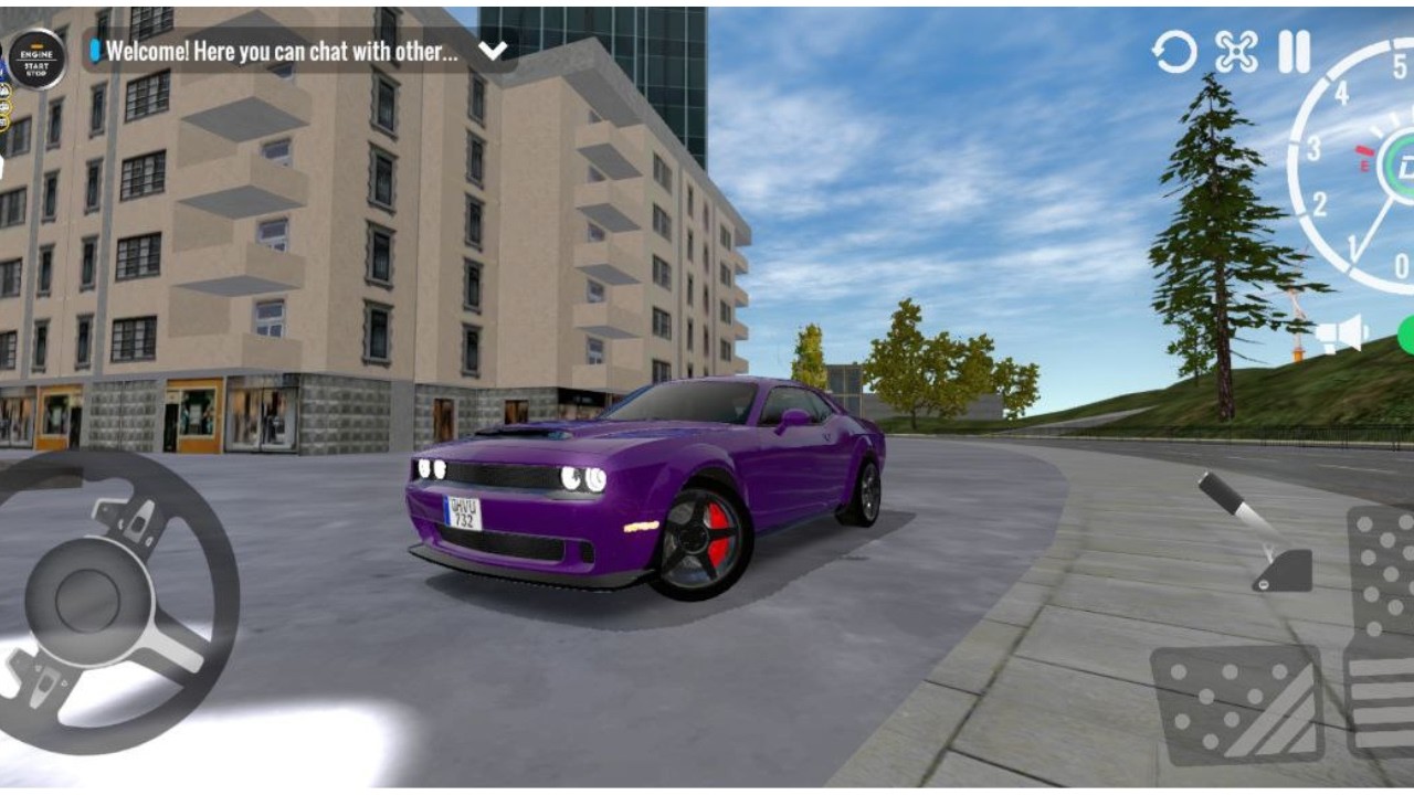 Dodge Challenger SRT Hellcat #dodge #dodgechallenger #mobiledriftzone