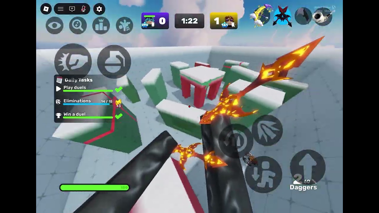 Rivals knife only again