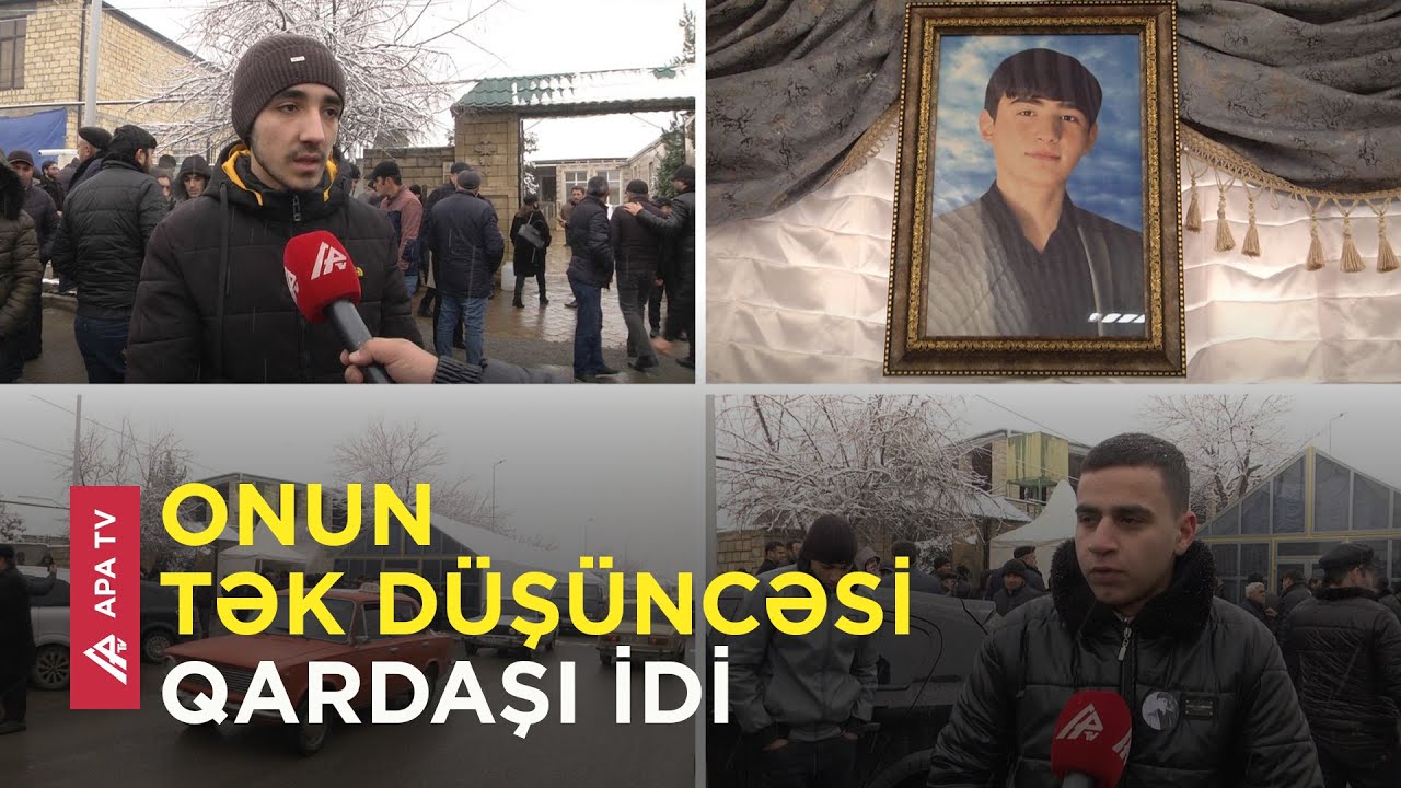 Gəncədə məktəbli qıza görə yox, baxışına görə öldürülüb – Qardaşı danışdı - APA TV