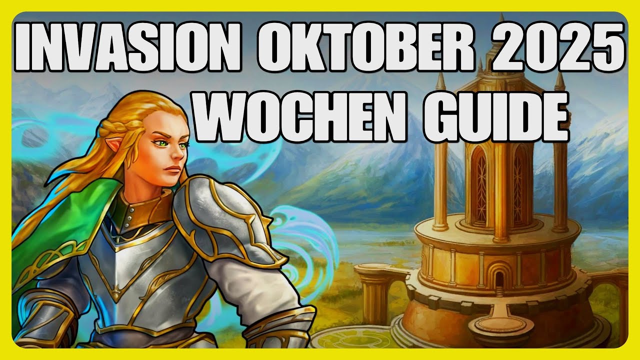 Invasion Oktober 2025 UND Wochen Vorschau KW43 in Gems of War👍