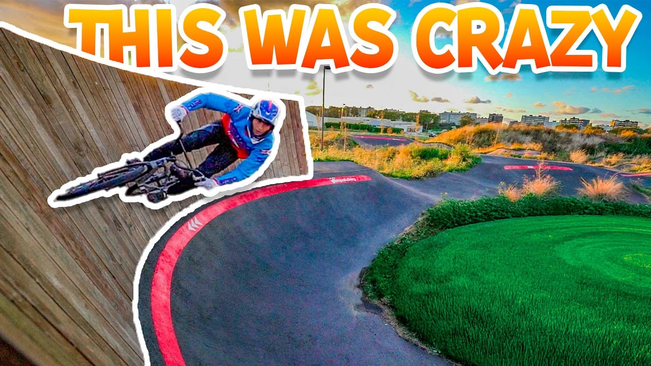 I Hit The WALLRIDE! (Middelkerke Pumptrack)