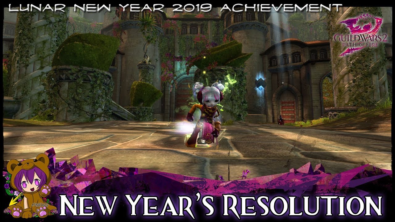 GW2 New Year's Resolution | Lunar New Year 2019 achievement