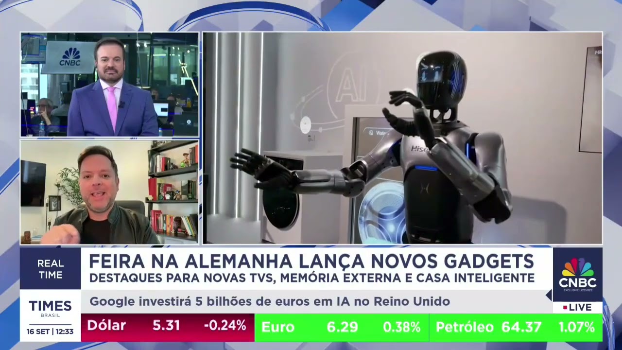 IFA 2025 em Berlim: como a tecnologia vai transformar sua casa em 2026 (CNBC / Times Brasil)