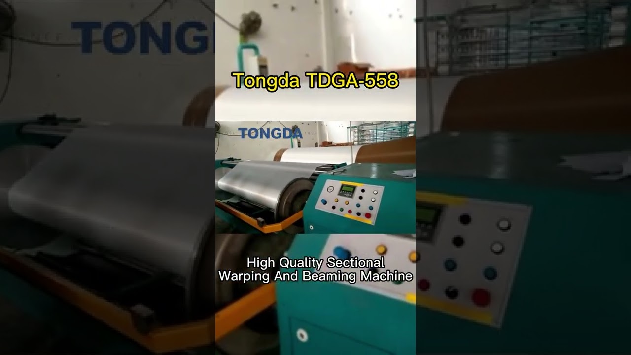 Tongda TDGA-558 High Quality Sectional Warping And Beaming Machine| Textile machine| Weaving Machine