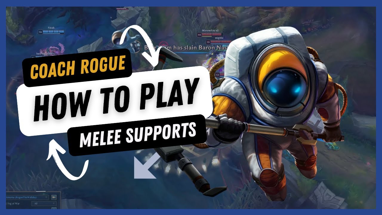 The ONLY MELEE SUPPORT guide you'll EVER NEED to WIN MORE - Support like a pro