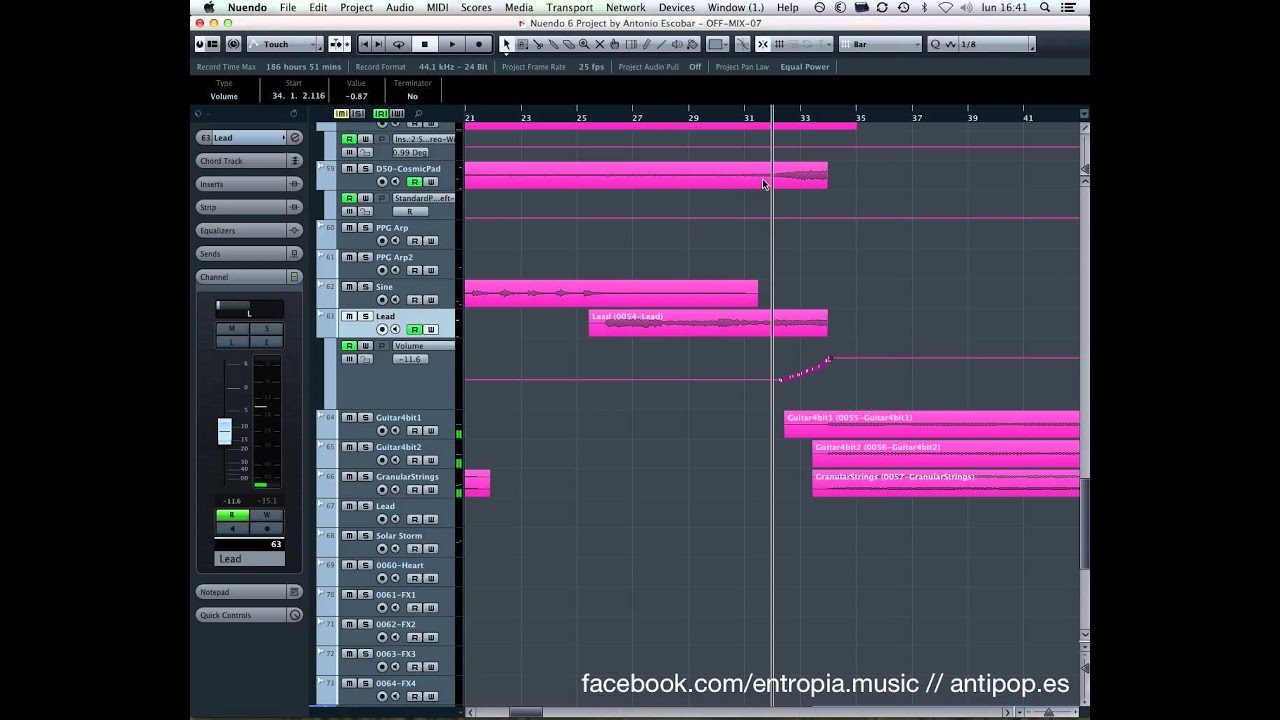 Tutorial de mezcla: Off to Space and Back (II)