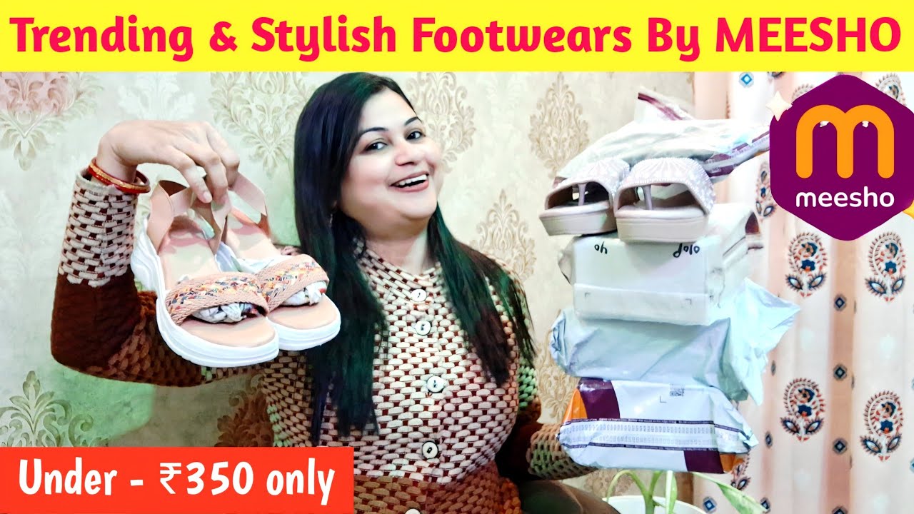 Trending & Stylish Footwears By MEESHO | Affordable Footwears Under Budget 