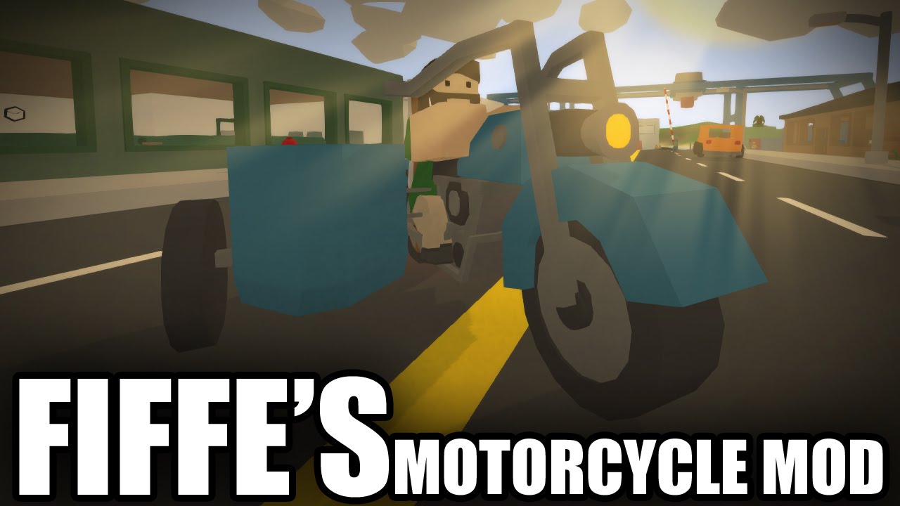 Unturned Modday: Harley Davidson Fatboy w/ Sidecar (Drivable!)