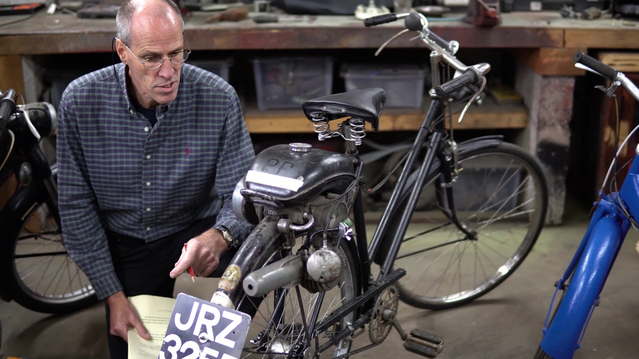 Do All Vehicles Need Number Plates? Even Speedy Reg's 1952 CycleMaster Bicycle has a Registration!