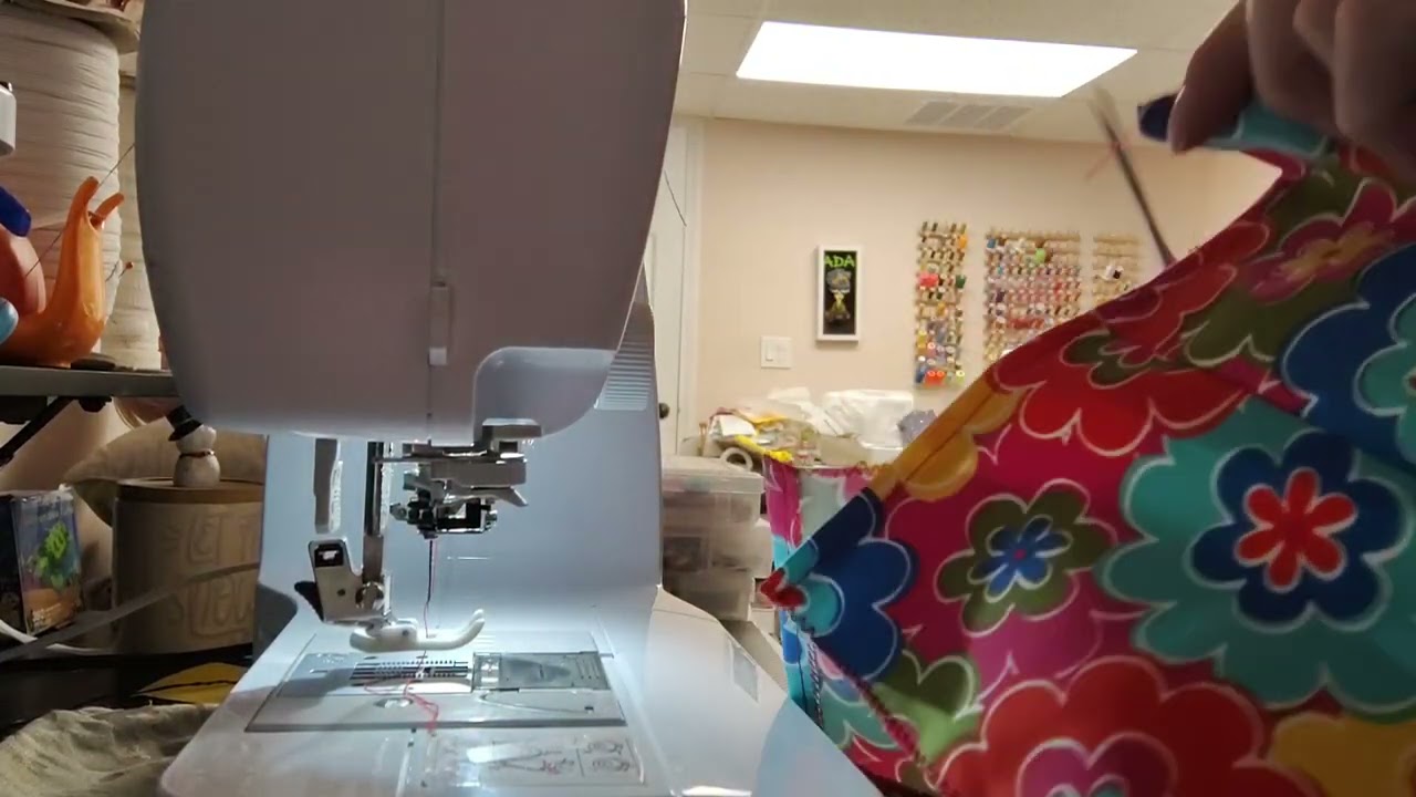 real time quiet sewing vlog