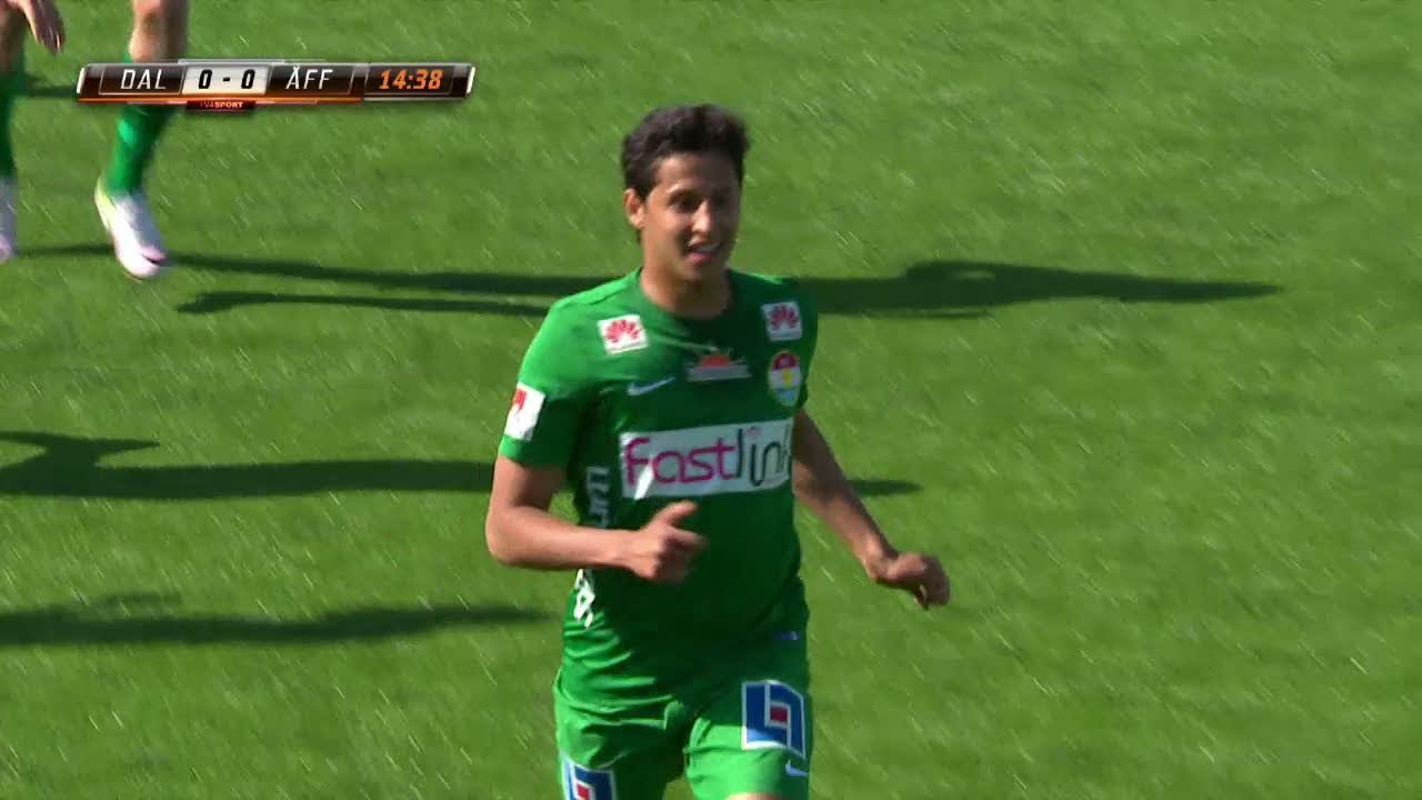 Höjdpunkter: Dalkurd körde över Åtvidaberg - hattrick av Aydin - TV4 Sport