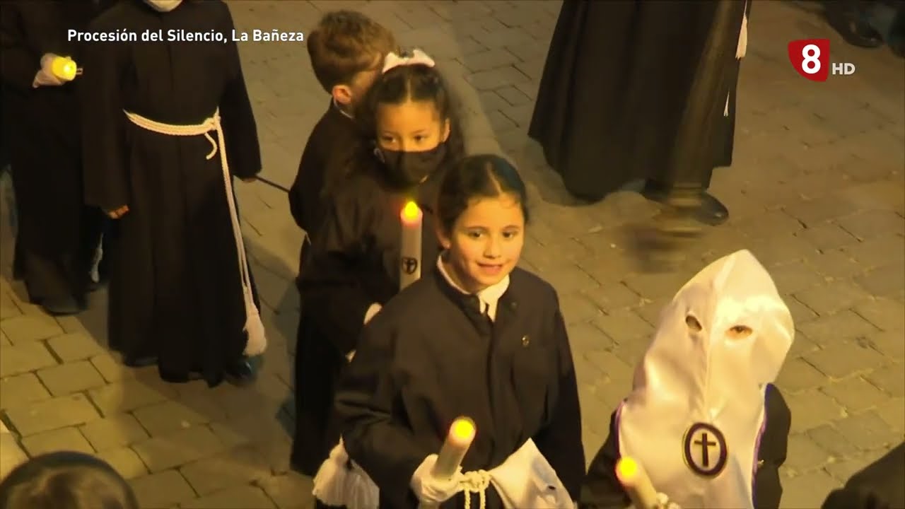 PROCESIÓN DEL SILENCIO DE LA BAÑEZA (13-4-22)