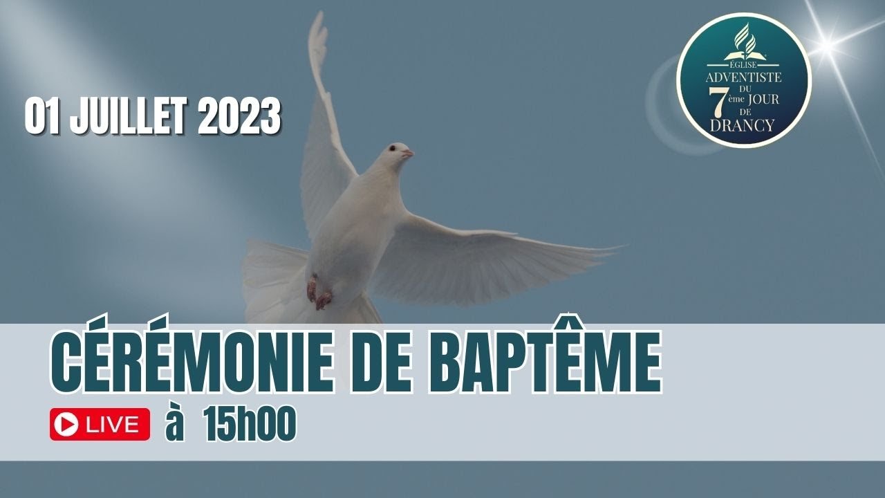 Cérémonie de Baptême du 01 Juillet 2023
